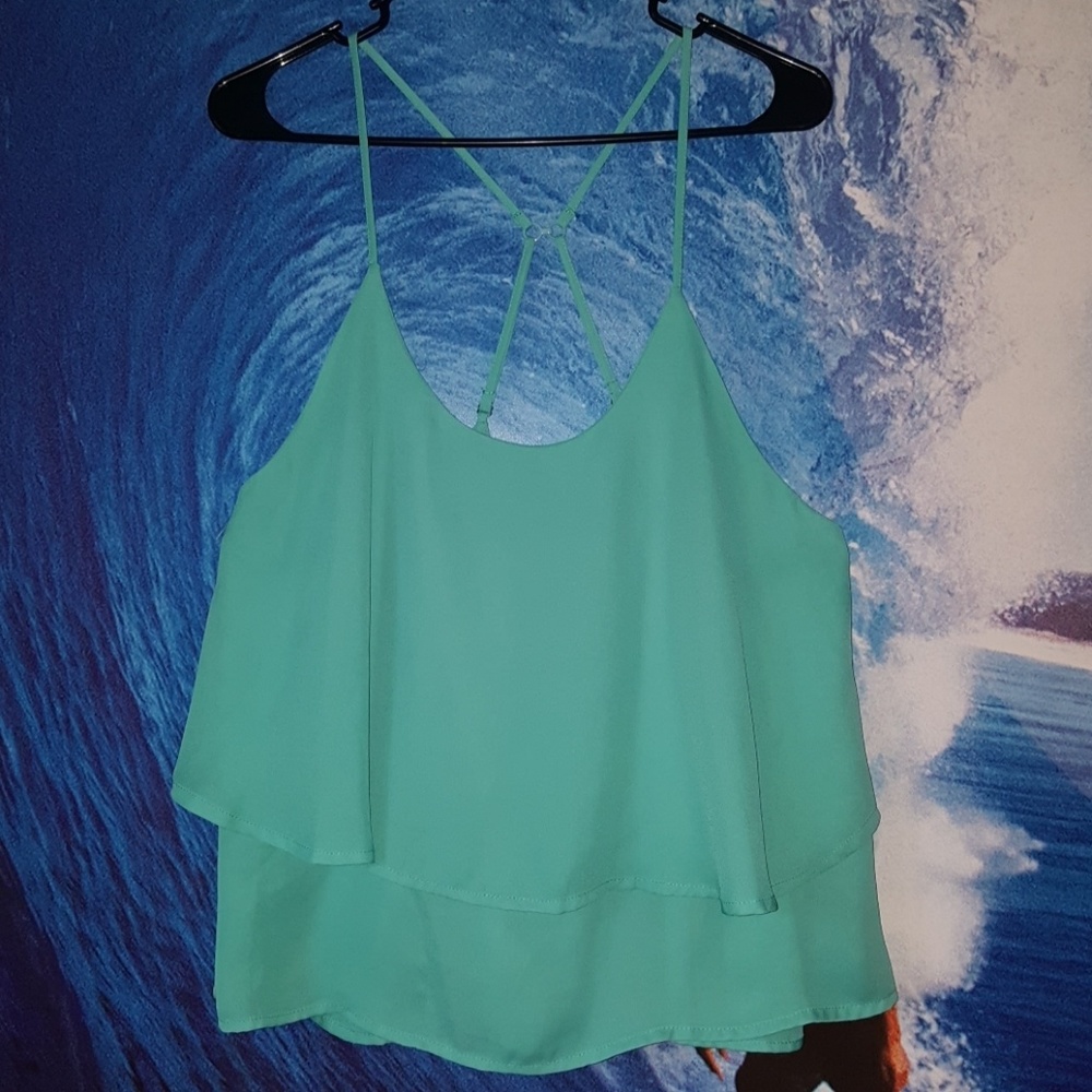 》》SOLD《《Paper Crane Flowy Top